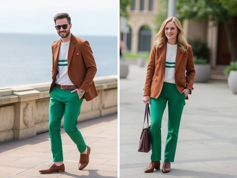 Best Colours to Pair with Green Trousers