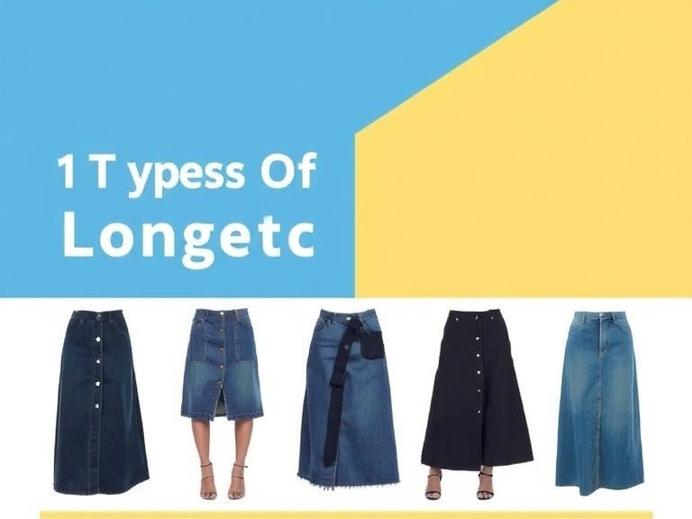 Long Denim Skirts